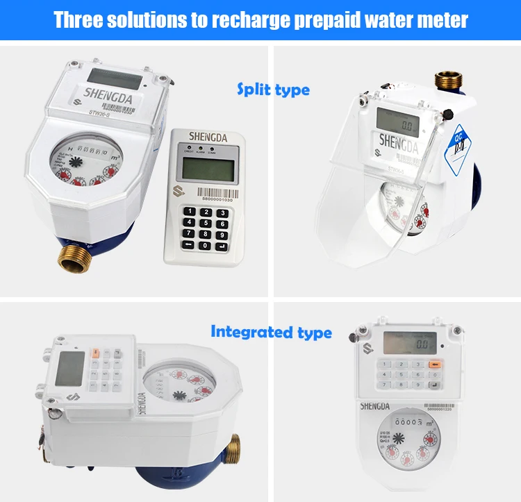 Prepayment Water Smart Meter Sts Prepaid Water Meter With Customer ...