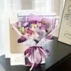 Fleur violette d'hortensia