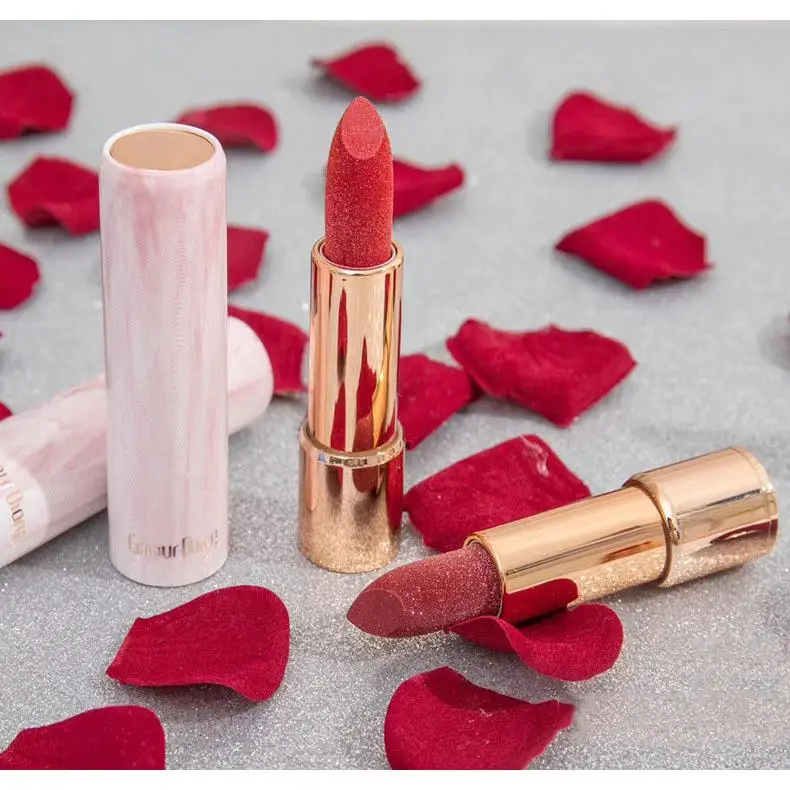 
 Блестящая губная помада дисплей текстура и цвет не так легко пятно чашки Матовая жидкая губная помада комплект 6 видов цветов в наличии  