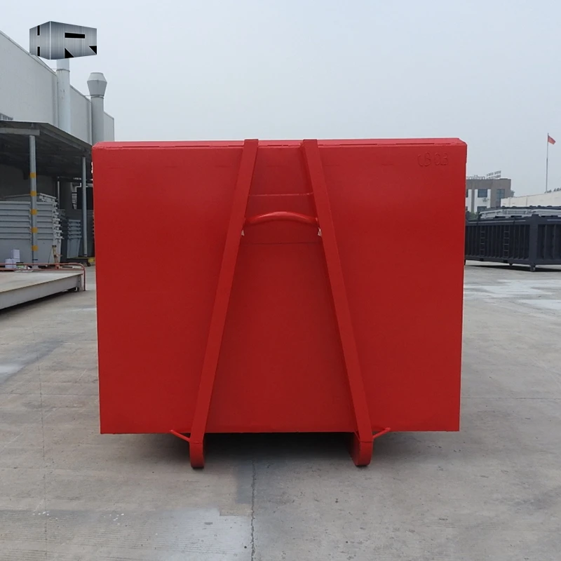 Roro Bins Heavy Duty Waste Container 20ft Half Height Roll Off Waste