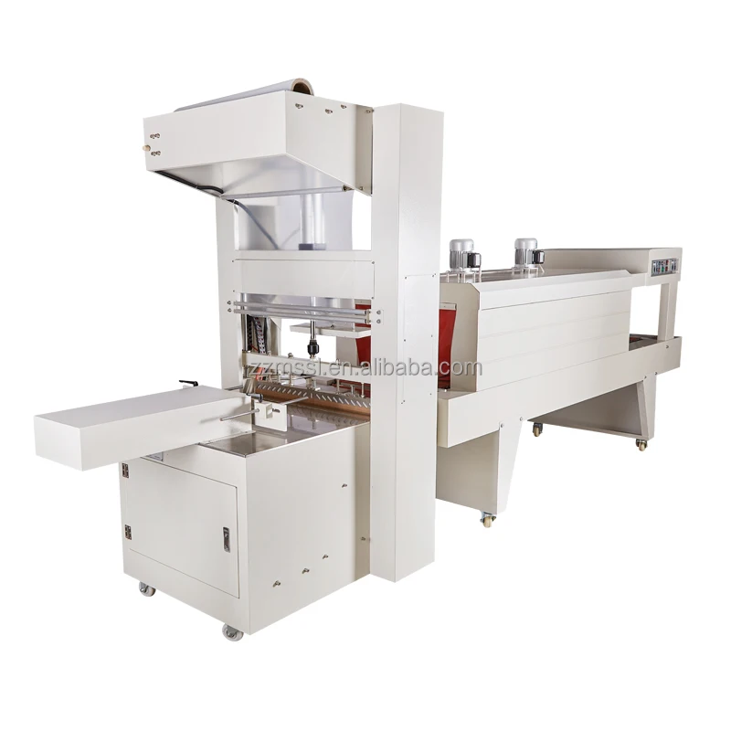 Plastic PE POF Film Auto Wrapper Shrink Wrap Packing Machine Automatic Heat Tunnel Packaging Shrink Wrapping Machine