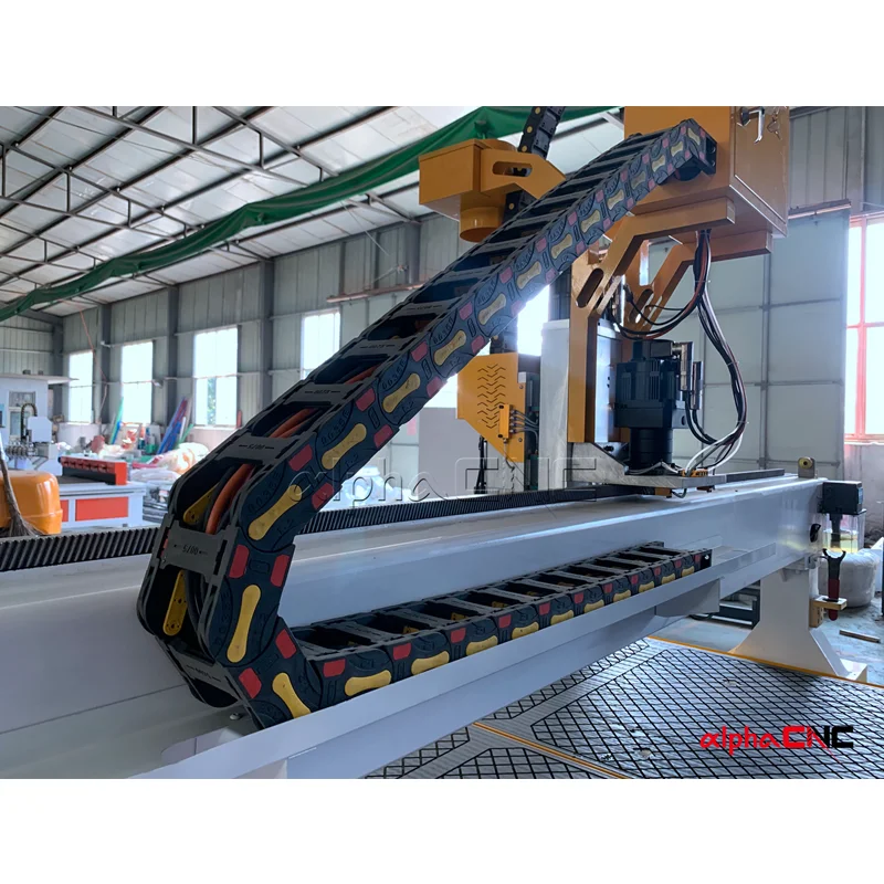 Multifunctional 1530 ATC CNC Router 2040 3D Wood CNC Router 4 Axis with Rotary for Wood Furniture  Sign Making Chair Legs