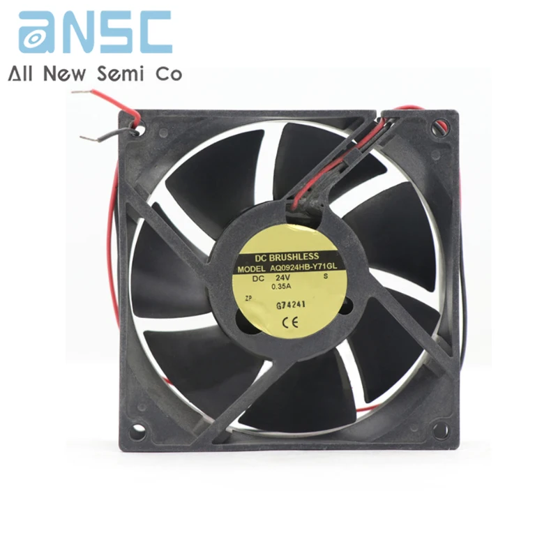 Original Axial flow fan AQ0924HB-Y71GL 24V 0.35A 92*92*32MM Ventilation cooling fan