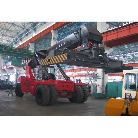 Dalian 45 Ton Port Reach Stacker CRS450Z5 45 Ton Forklift Hydraulic Container Reach Stacker with Fast Delivery
