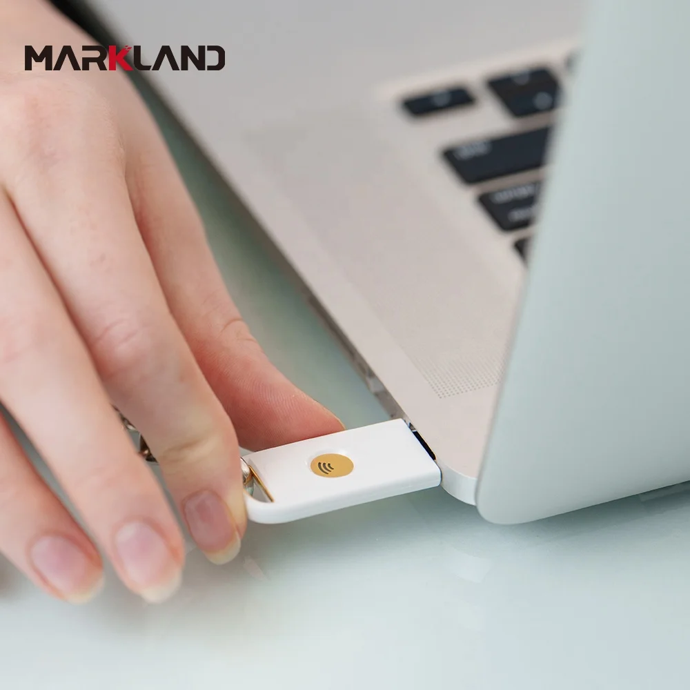 Identiv UTrust FIDO2 NFC+ Security Key USB-A (FIDO, FIDO2, U2F, PIV, TOTP, HOTP, WebAuth)