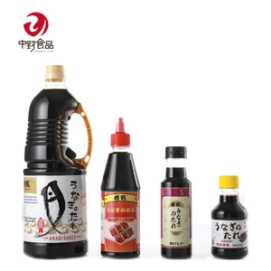 Factory 1.8L Japanese Roasted Kabayaki Unagi Sauce Primary Ingredient Soybean Packed in Bottle