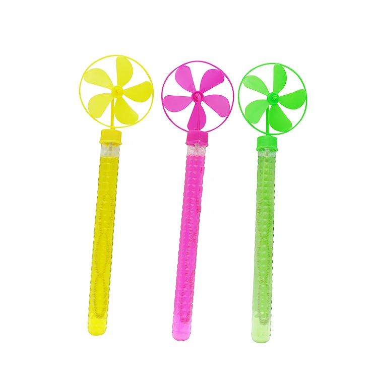 Summer Party Favor Maker Windmill Water Stick Toy Wands Bubble For Kids