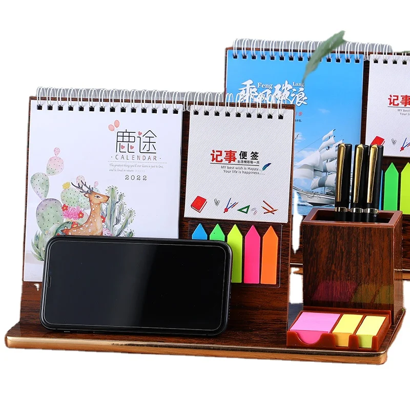 Хорошее качество напрямую с фабрики популярный Diy стенд индивидуальный деревянный Настольный календарь дешевой ценой