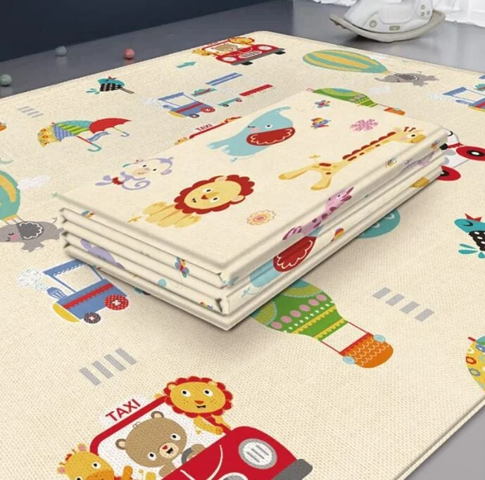 Foldable Soft Crawling Mat for Infants Toddlers Kids Folding Floor Mat