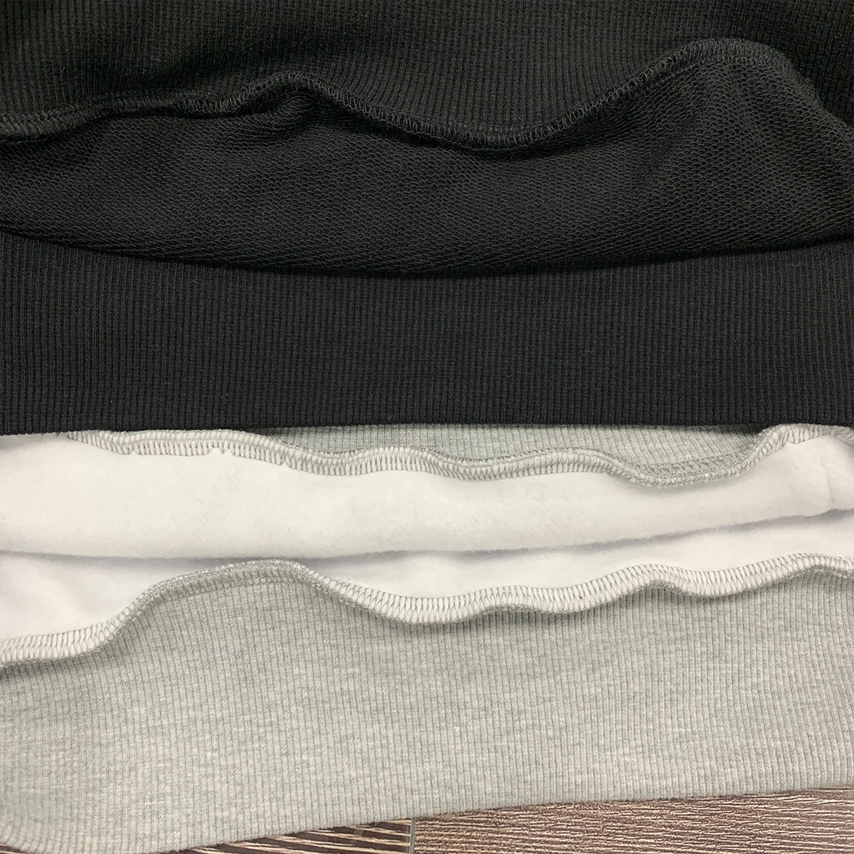 JL528B Wholesale 100% Cotton Gray Bulk Men Heavy Thick Fleece Plain Puff Printing Men Hoodies