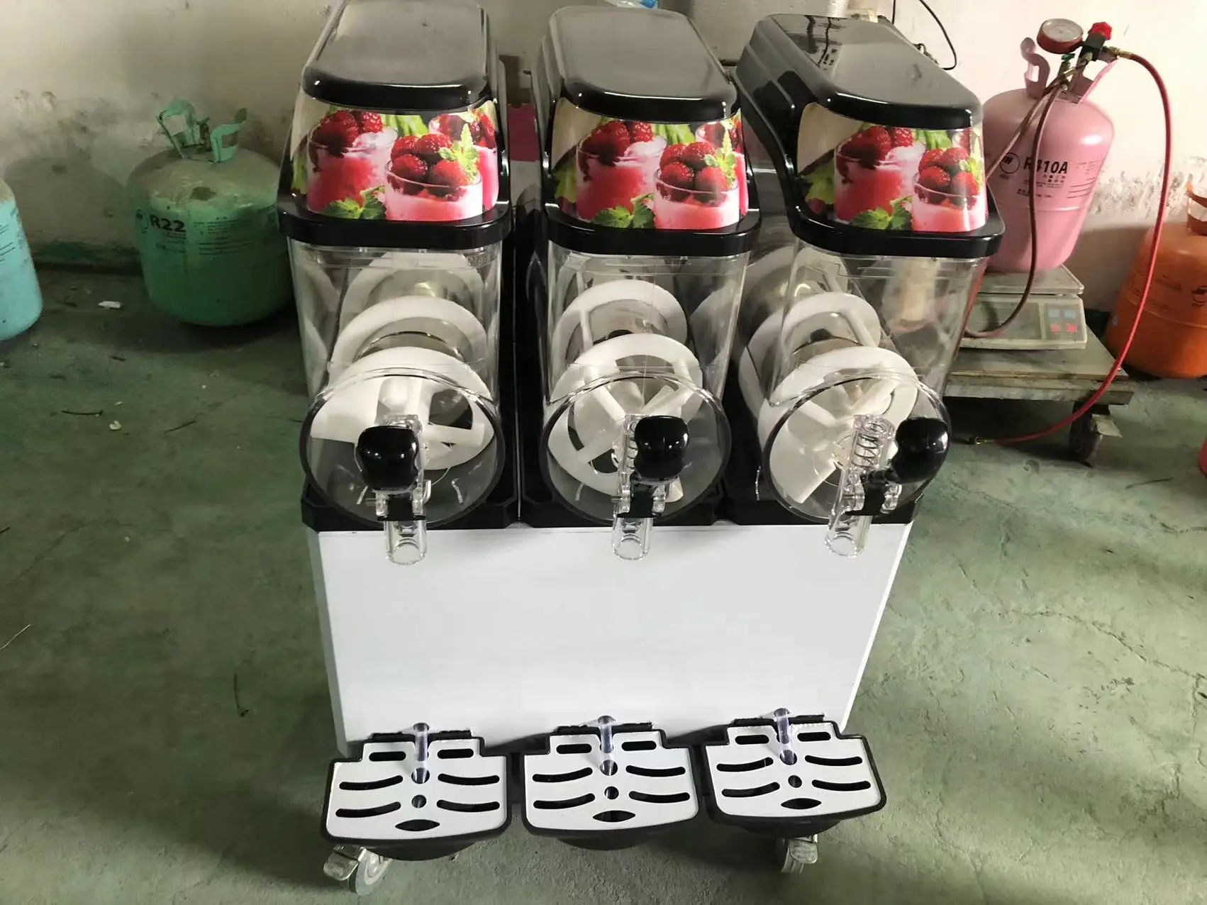 High Quality 2 Tank Slash Machine Ice Slush Machine for Sale