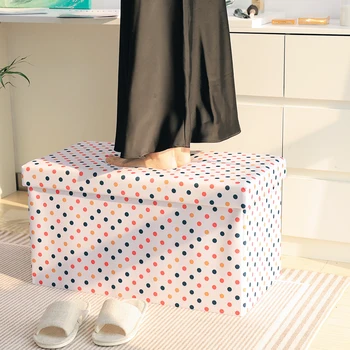 2025 Ottoman With Storage Living Room Furniture Modern Folding Storage Ottoman