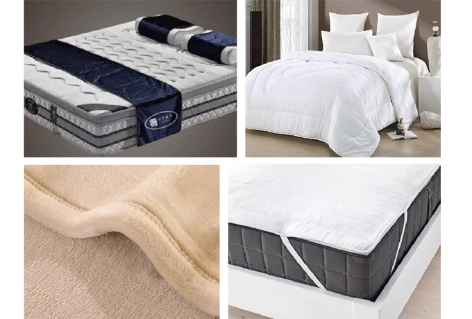 Richpeace Computerized Automatic Continuous Feeding Double Saddles Quilting Machine for Mattress Protector, Duvet, Blanket