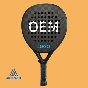 2025 Hot Selling Professional China Manufacturer Directly Best Quality OEM 3K/12K/18K Carbon Padel Racket