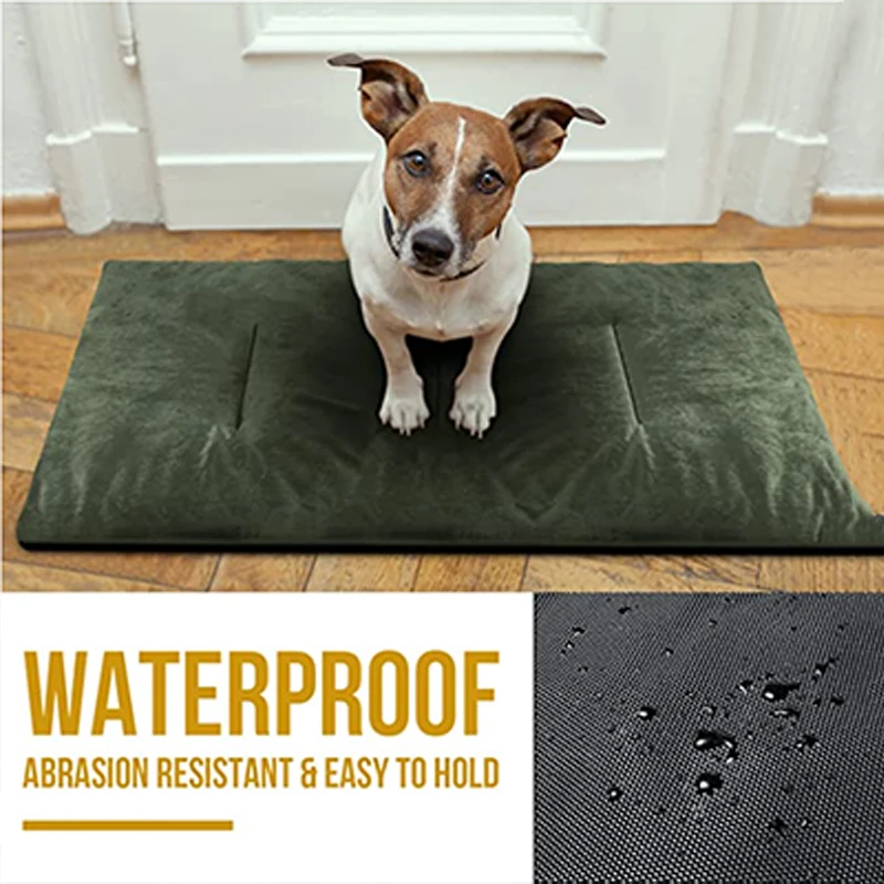 Portable Waterproof Anti-slip Dog Camping Outdoor Indoor Bed Mat ...