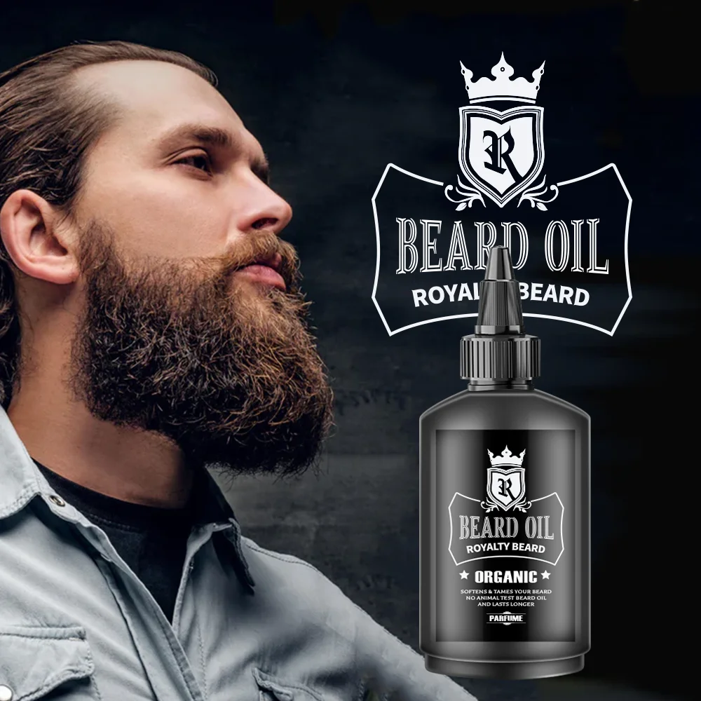 Органическое средство для смягчения роста бороды увлажняющее быстрорастущее