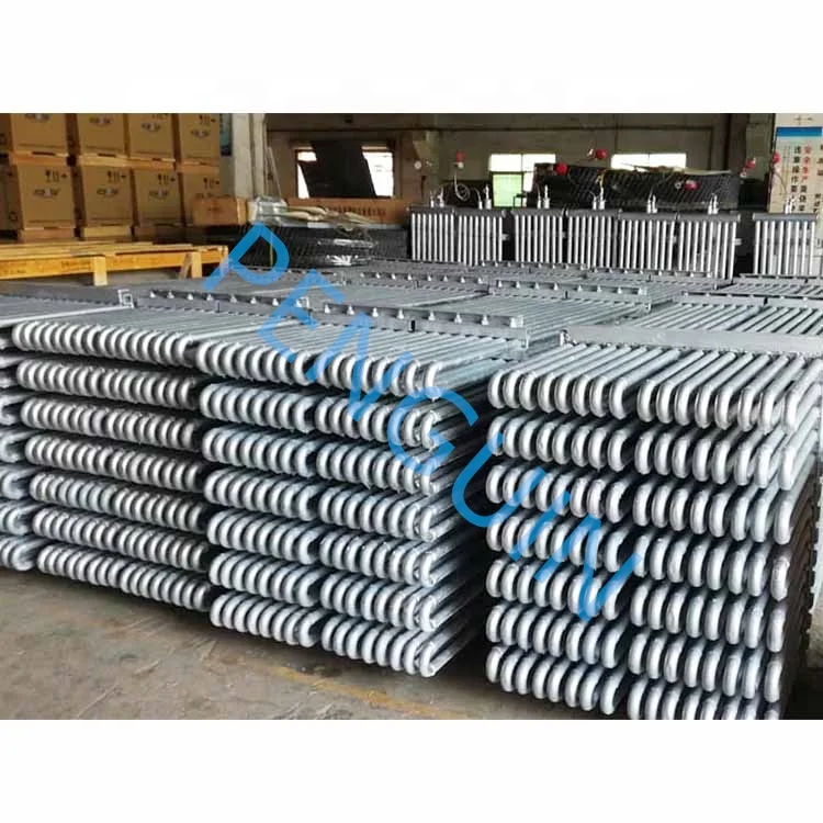 Copper Tube Aluminum Fin Water Cooled Condenser Coil Refrigeration