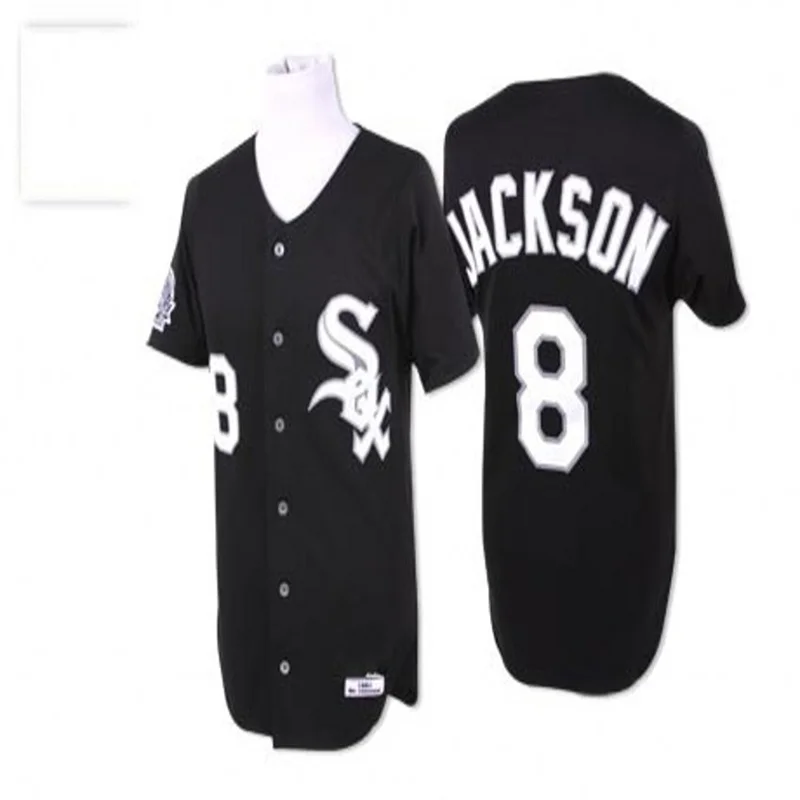 Wholesale Chicago throwback brewers 8 Bo Jackson 35 Frank Thomas 72 Carlton  Fisk 45 Michael White baseball jersey From m.