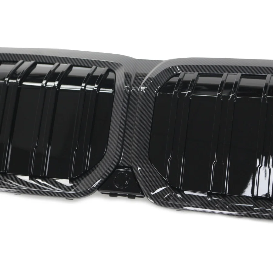 product tiypeor car abs gloss black  front bumper grille mesh kidney grill cover for bmw i3 i01 2014 2020566-5