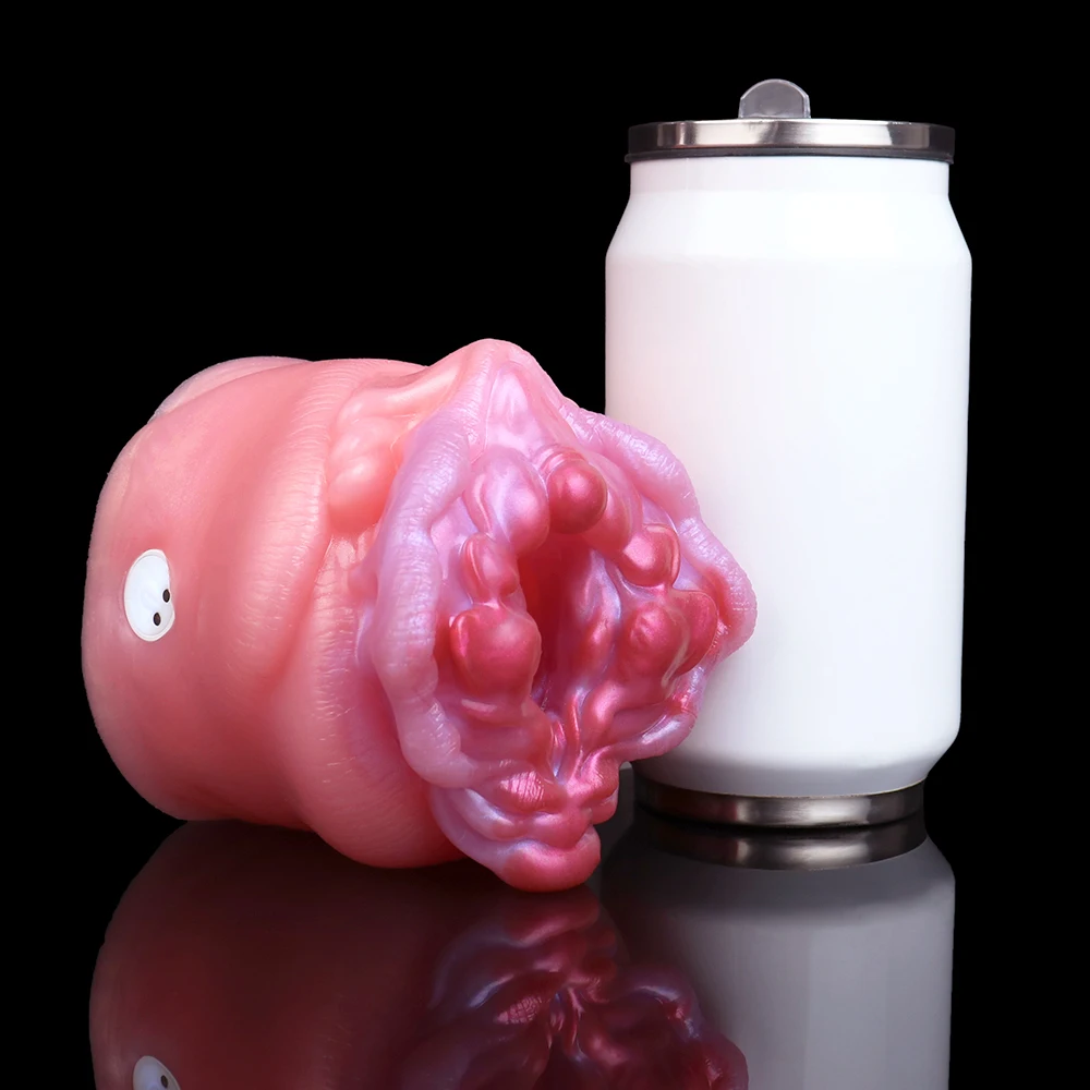 GEEBA Glans Vibration Trainer Fantasy Alien Pocket Pussy Penis Trainer Sex Toys for Man Penis Massage Stimulator Sex Machine