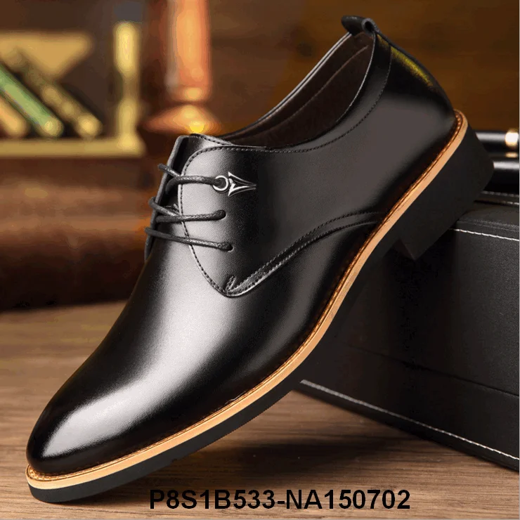 Men Pu Leather Formal Business Shoes 