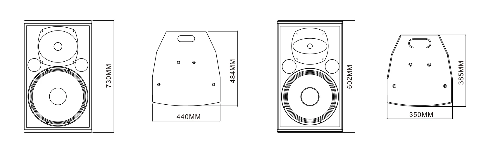 Hot Sale  12 Inch Professional Speakers TF12 High-quality With Smooth Frequency Response and Precise Coverage Angle