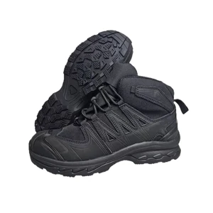 Nubuck Genuine Leather Waterproof Upper Factory Light  EVA Rubber Sole Outdoor Shoes for Men Hiking Outdoor Working