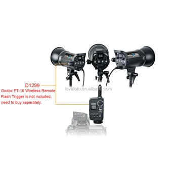 DE300 300Ws 300W Speedlights Flash Photography Studio Strobes Estudio Godox detail image