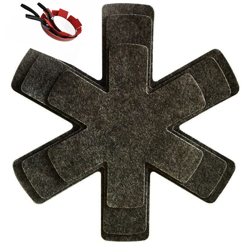 High Quality Colorful Felt Pot Mat Felt Pan Protector Selling in Online Shop