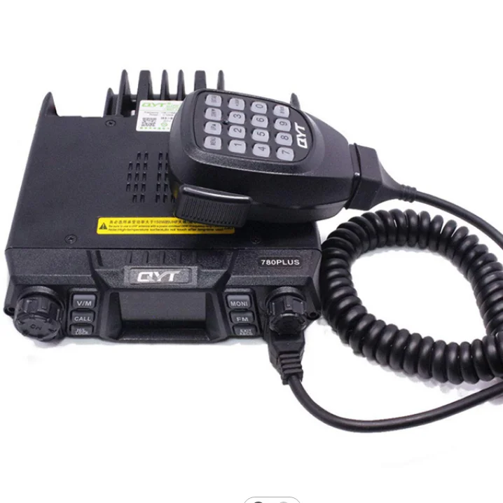 Китайские рации. QYT KT-780 Plus. Рация QYT KT-780plus(UHF). Racio r1 100 VHF авто 136-174мгц 200 каналов, автомобильная 50 Вт. Qyt90-1.