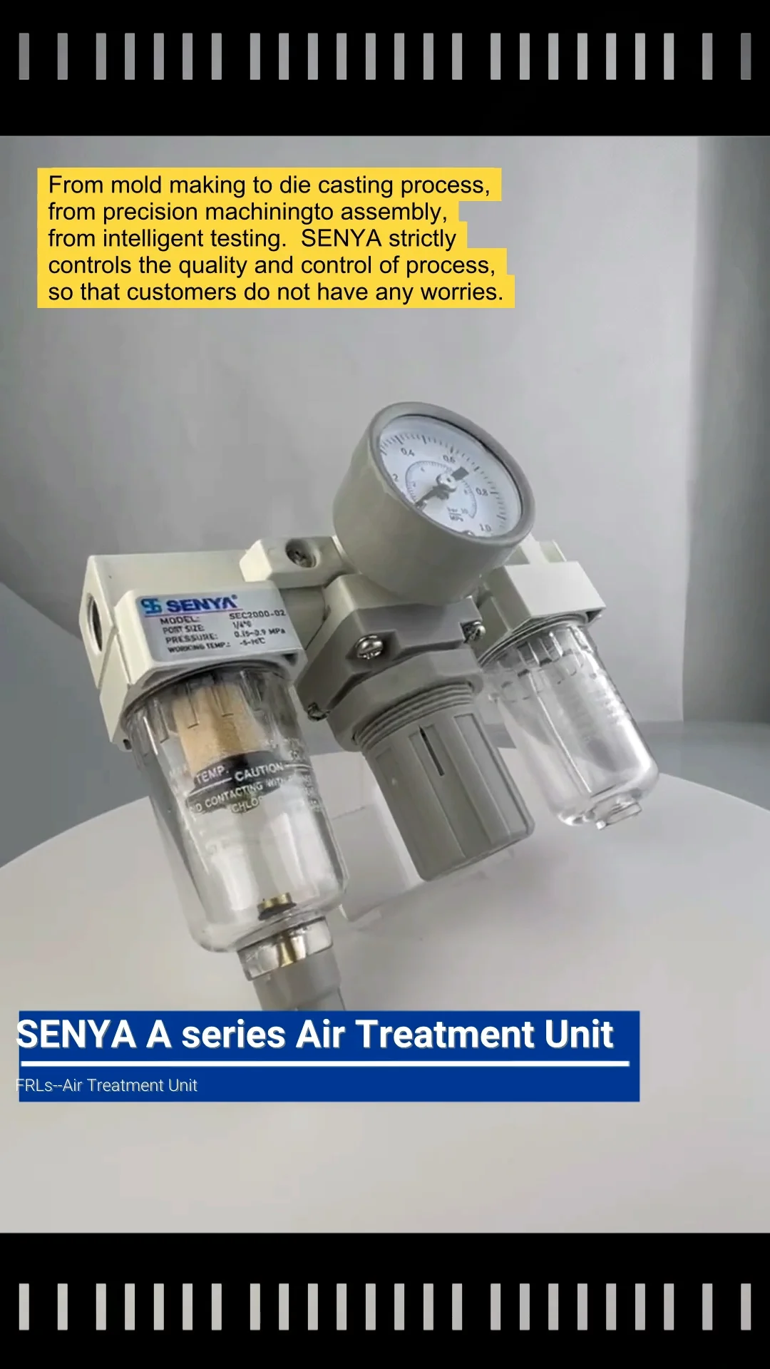 Ac Size Ac Series Frl Unit Air Preparation Units Air Source Treatment