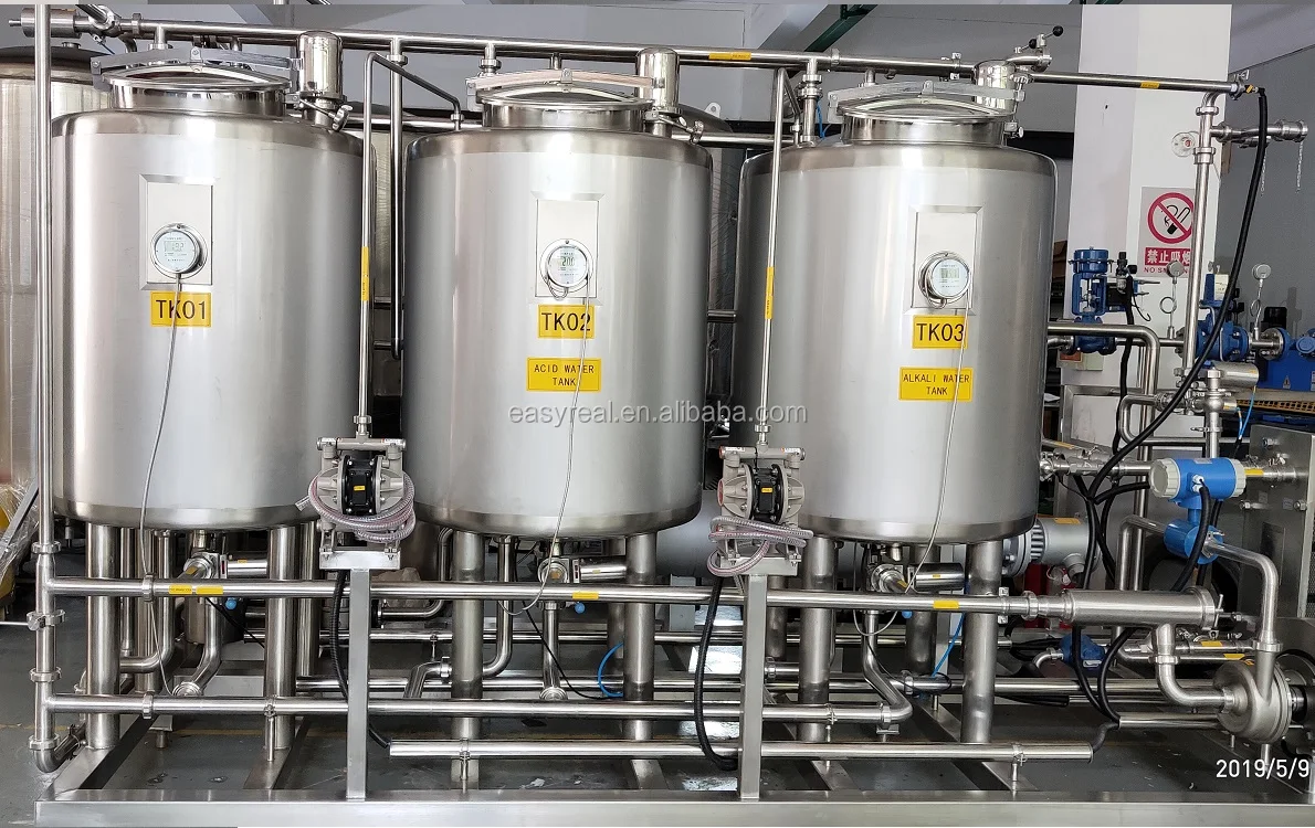 Индивидуальный автоматический полу. SUS304 оборудование для очистки фруктового сока, напитков, молока, питьевой воды