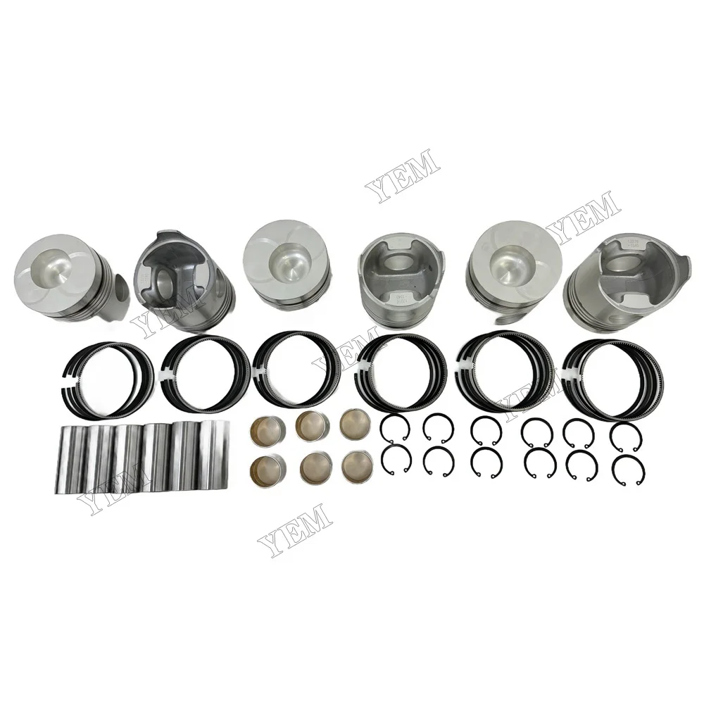 Piston Kit Fit for Hino H06C Engine 2
