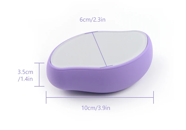 Waterproof Painless Exfoliation Nano Glass Hair Eraser Epilator Tool