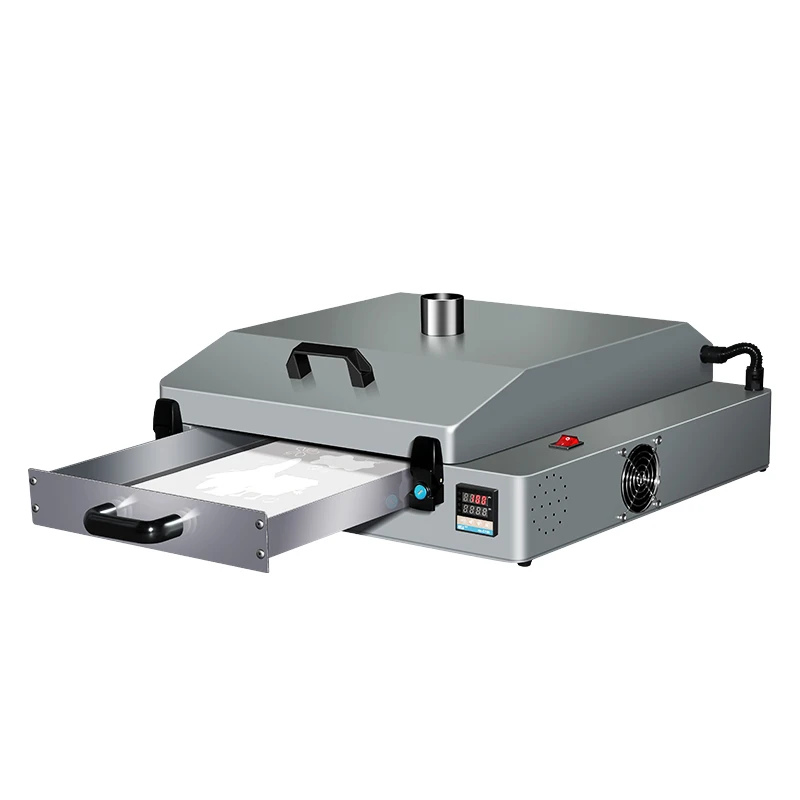 Factory Manufacture Sell High Quality Efficient Dtf Powder Heating Transfer Curing Dryer Oven