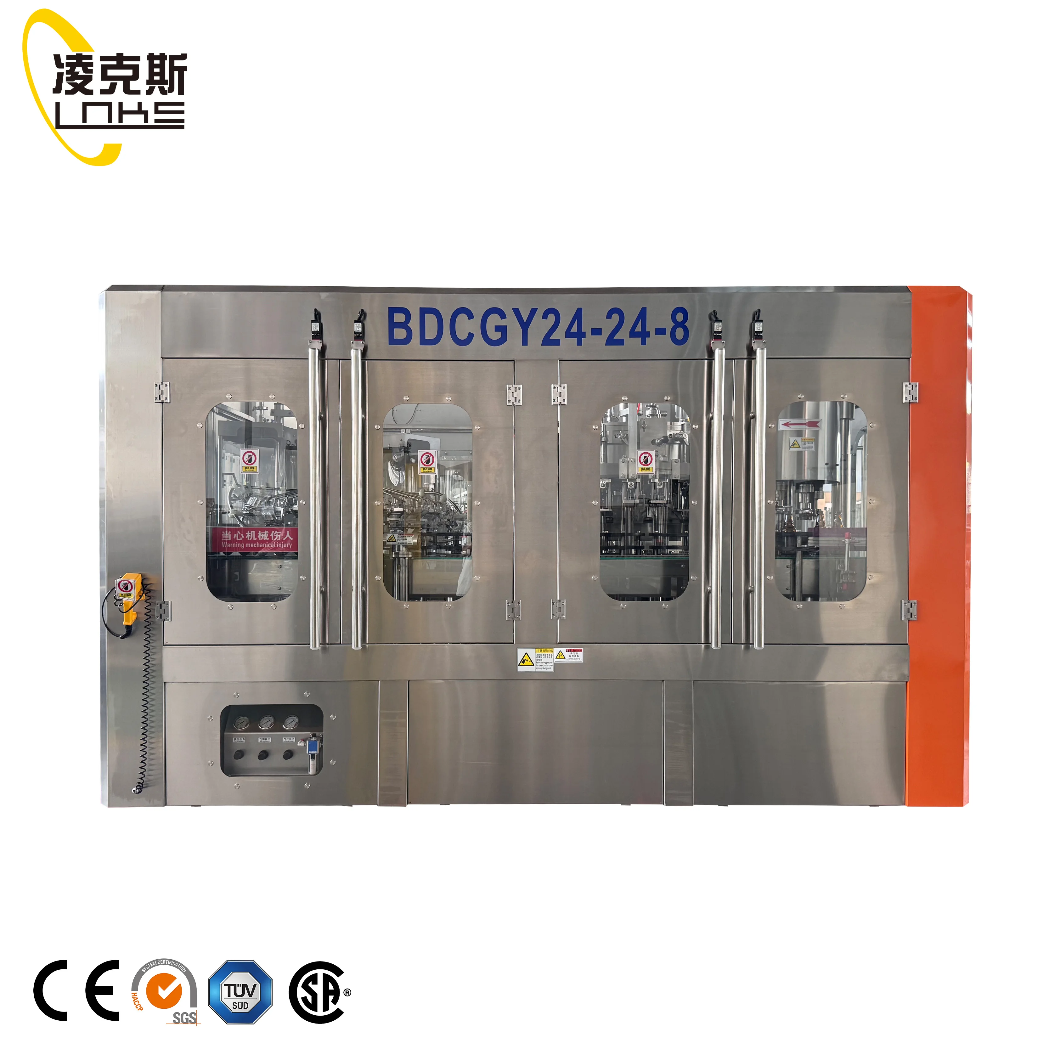 Automatic Glass Bottle Hot Filling Machine Apple Mange Orange Grape Pulp Juice Bottling Plant