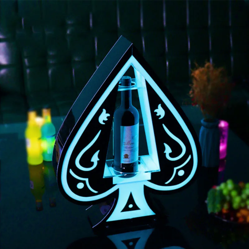 Source Custom Logo Glorifier Display Ace of Spade Champagne Bottle service  Presenter for Night Club on m.