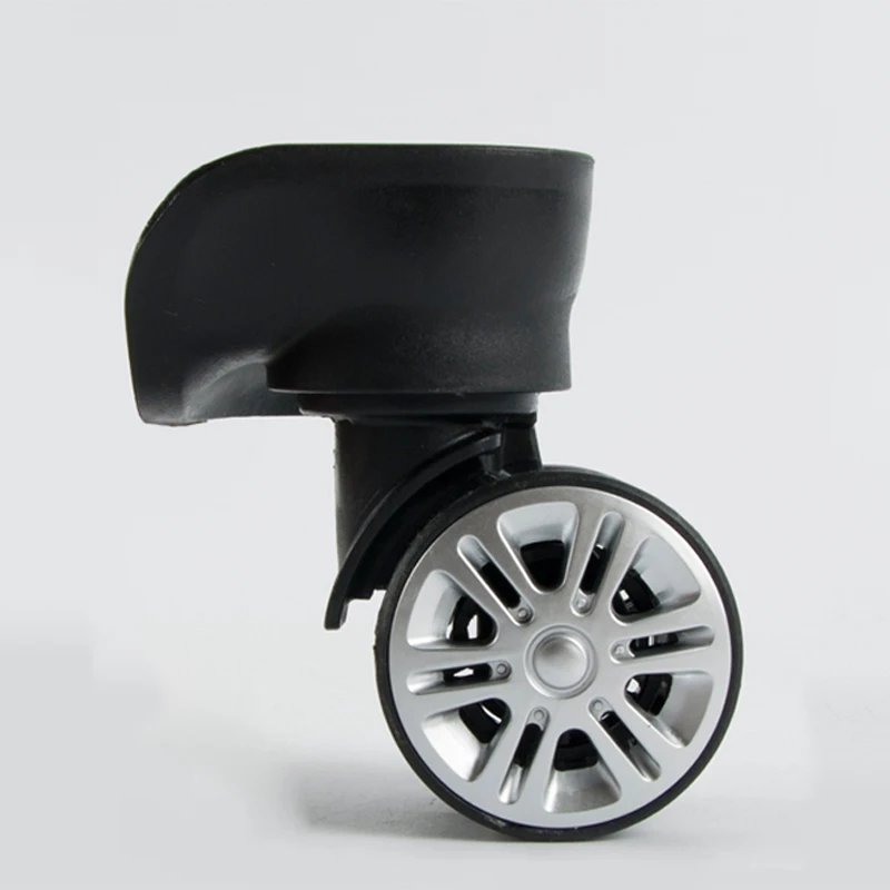 Soft 4-Luggage Luxury Travel Bag Accessories with Alloy Zinc Handle and Rubber Trolley Parts Made of Zinc Alloy Material