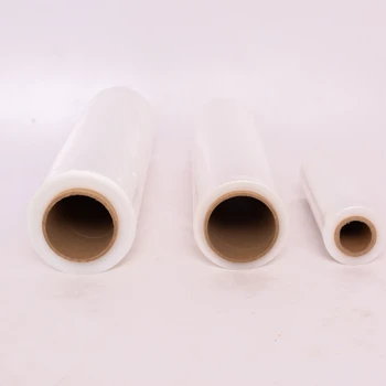 Packing Material PE Plastic Casing Hand Stretch Wrap Film Roll Pallet Wrapping Film