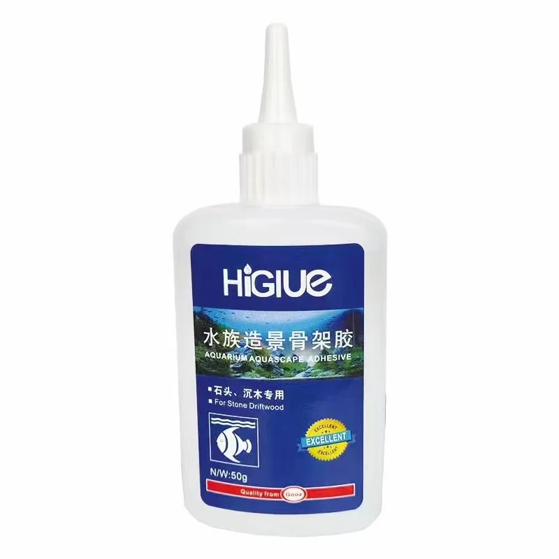 Waterproof Non-Toxic Aquarium Silicone Sealant Clear Glass Glue