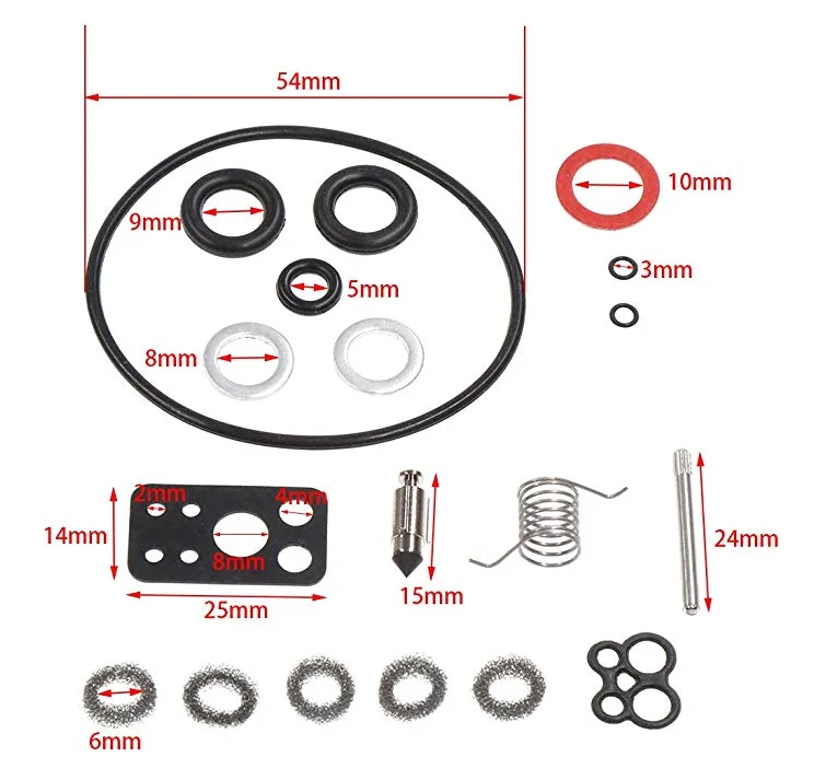 797890 Carburetor Rebuild Kit for BS 797890 792455 40H700 446700 Carburetor Overhaul Kit 797890 Carb Kit