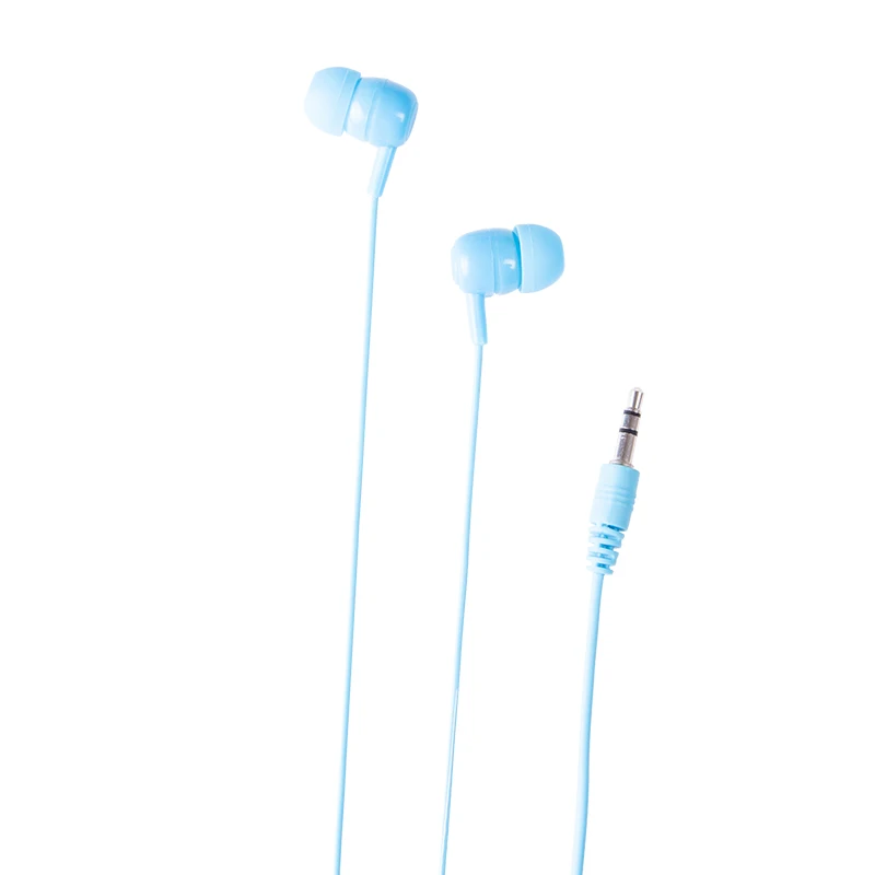 Factory Direct Supply Single Use Earbuds Wired Earphone for Gym Disposable Earphone Airplane