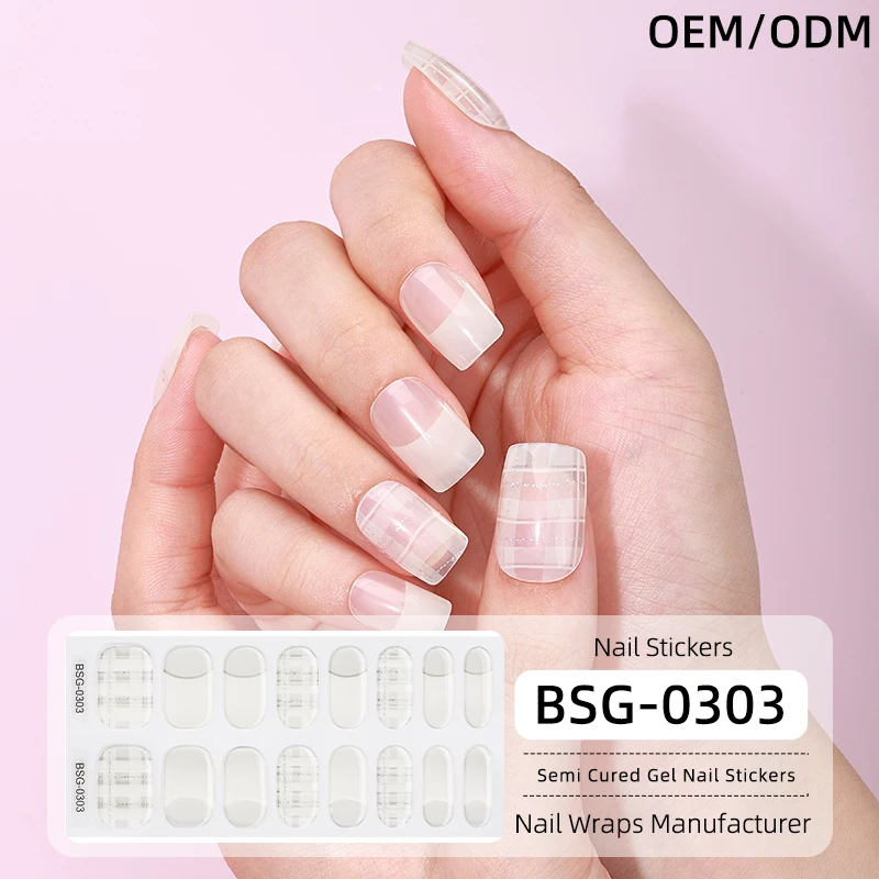 Hot Sale Gel Nail Polish Stickers Long Lasting Hundreds Colors Nail Art