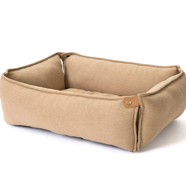 high back dog bed