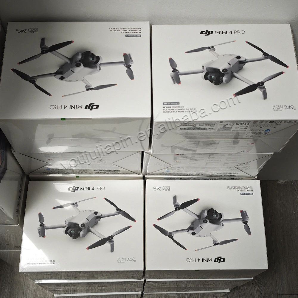DJI Drone Mini Pro dengan Remote RC-N2, penerbangan 35 menit 4K/60fps  HDR Perekaman vertikal jarak 10km ramah pemula