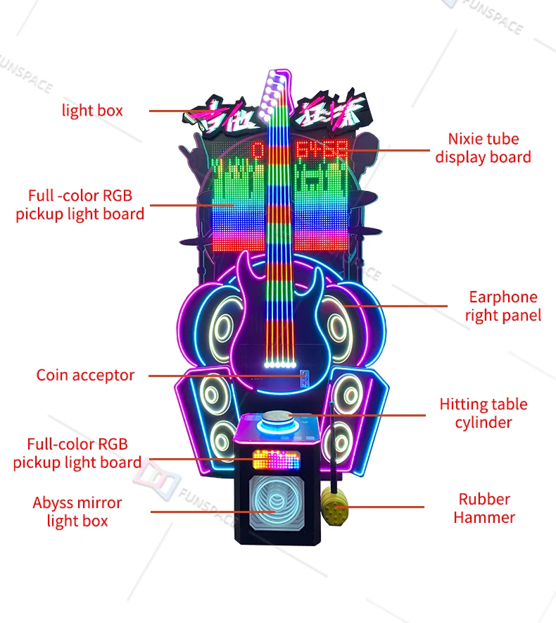 Funspace Lebanon Coin Operated Amusement Big Punch Boxing Champion Game