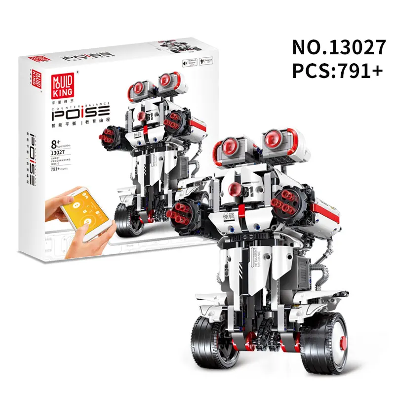 New Design 791PCS  Building Kit DIY RC Plastic Building Blocks Robot Remote Control Bricks Toys