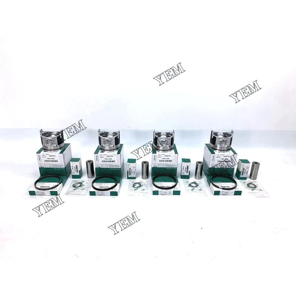 K4A Cylinder Piston and Ring Kit for Mitsubishi Truck-mounted Refrigerators Engine