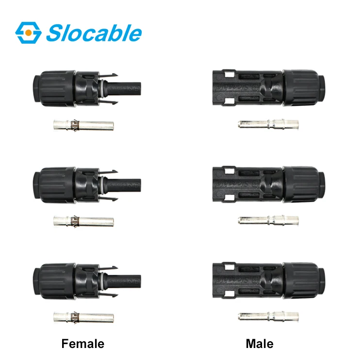 TUV Approved IP68 Solar Power PV Connector with Copper bar Terminal for Solar System