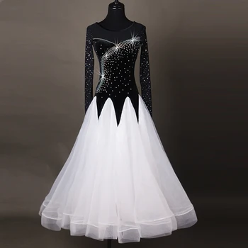 MQ026-1 Factory direct high quality ballroom performance dancing dress